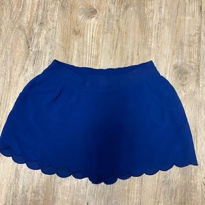 Royal blue shorts! Size small!